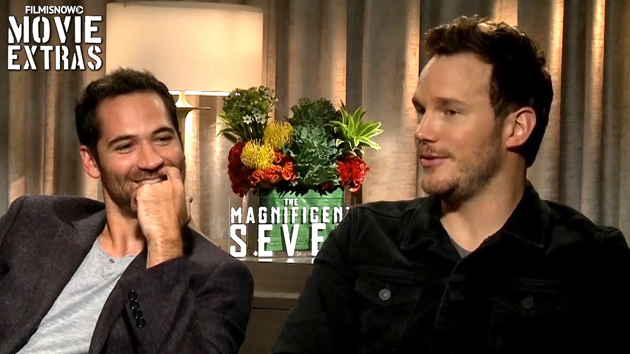 The Magnificent Seven (2016) - Chris Pratt & Manuel Garcia Rulfo talk about the movie