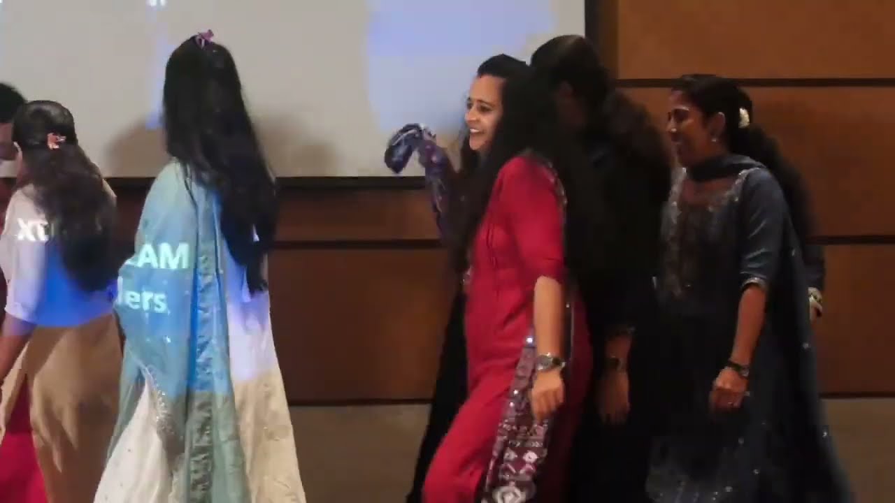 Group Dance Ladies Staff | Bindu Jewellery Get Together @Lalith Resort & Spa