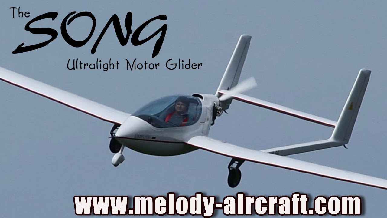 Song ultralight aircraft motor glider from Melody Aircraft