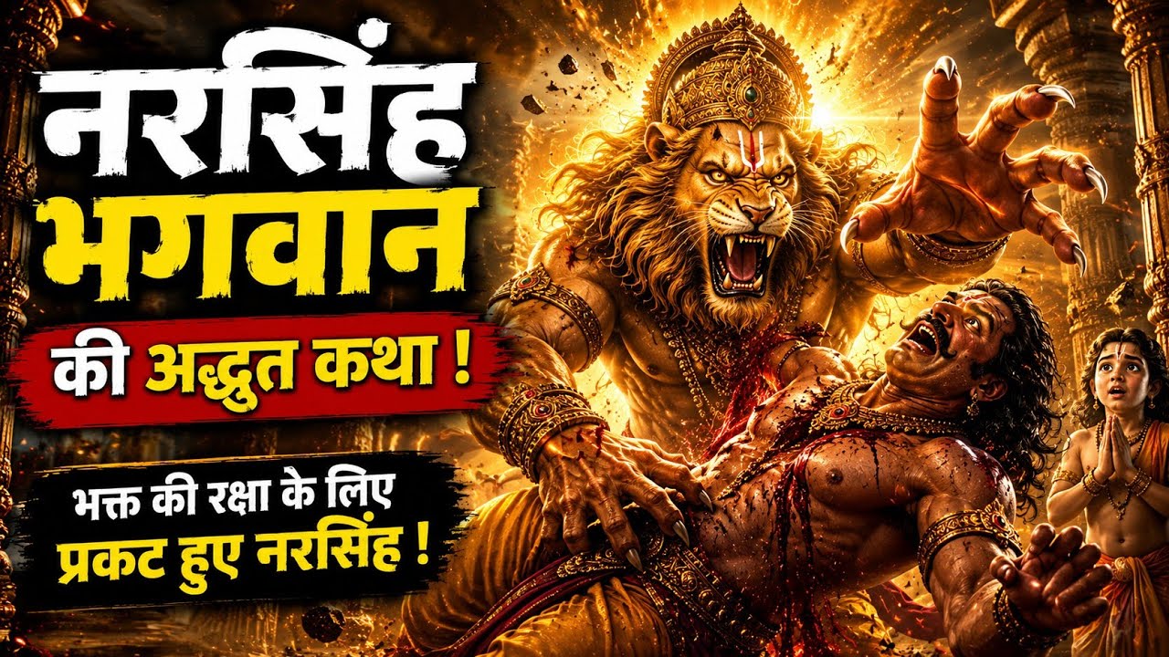 महावतार नरसिंह | क्या भगवान सच में हर जगह होते हैं?|एक दहाड़… और अंत | महावतार नरसिंह