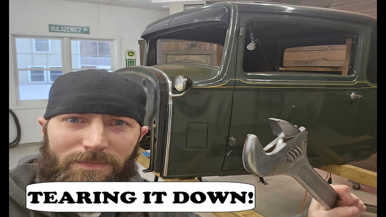 Deconstructing a 1930 Dodge DD6 Coupe Tear it Down To Rebuild Project