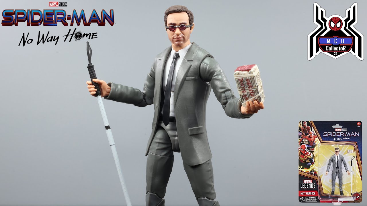 Marvel Legends MATT MURDOCK Daredevil Spider-Man No Way Home MCU Figure Review