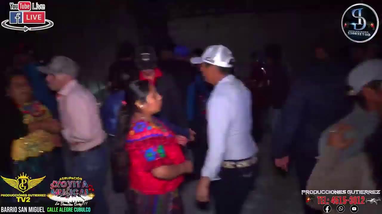 DESDE BARRIO SAN MIGUEL CALLE ALEGRE CUBULCO B.VAMENIZA Agrupación Xoyita Musical