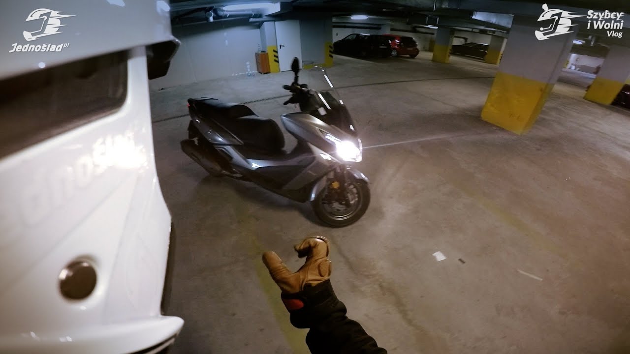 30 minut jazdy na Kymco XTown 125 2016: #51 Szybcy i Wolni Vlog Jednoślad.pl (skuter 125)