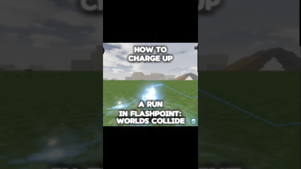 How To Charge Up A Run In Flashpoint:Worlds Collide #roblox #edit #flash #shorts