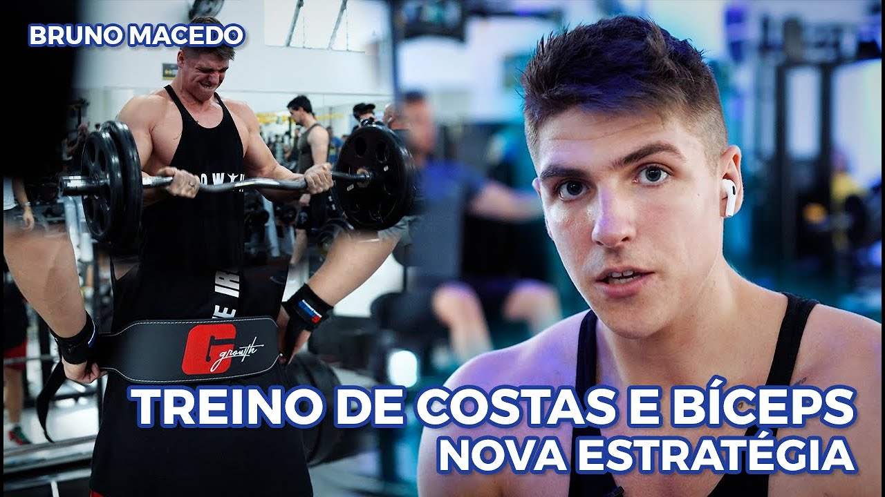 TREINO PARA NATURAIS DE COSTAS E BÍCEPS 🔥 - NOVA ESTRATÉGIA 🌱