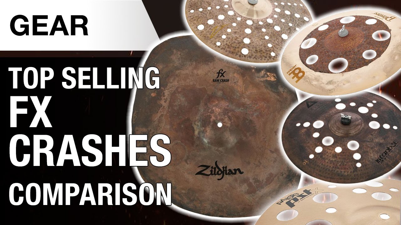 FX Crash Comparison | Zildjian, Meinl, Paiste, Zultan, Istanbul | Thomann