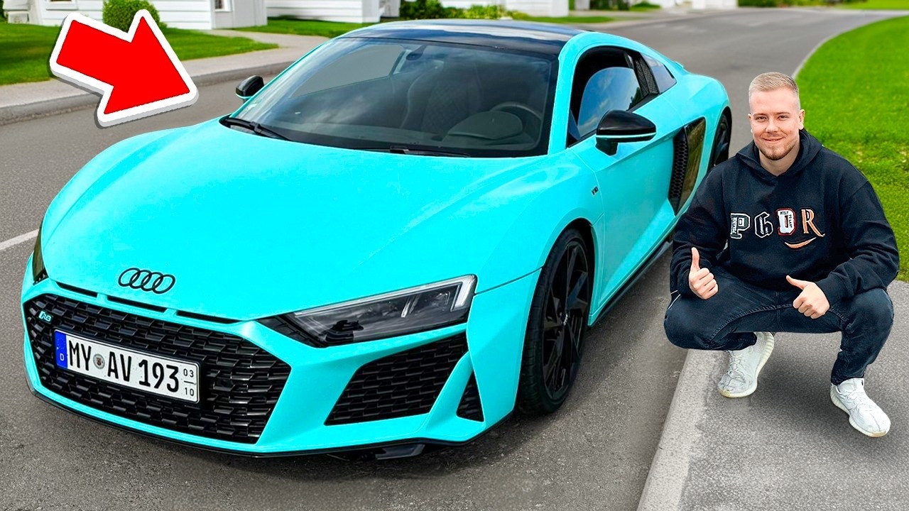 Mein neuer AUDI R8 V10.. 🤯