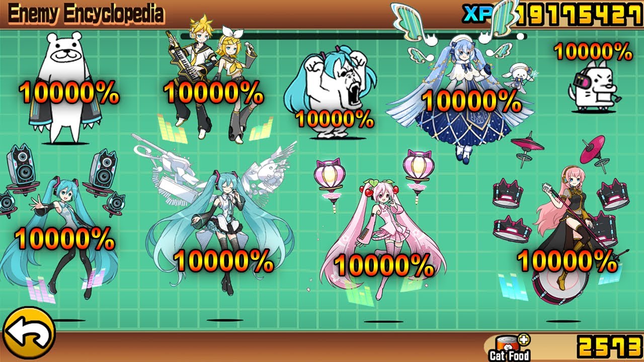 The Battle Cats - Enemies at 10000% (Part 16) Hatsune Miku Collab