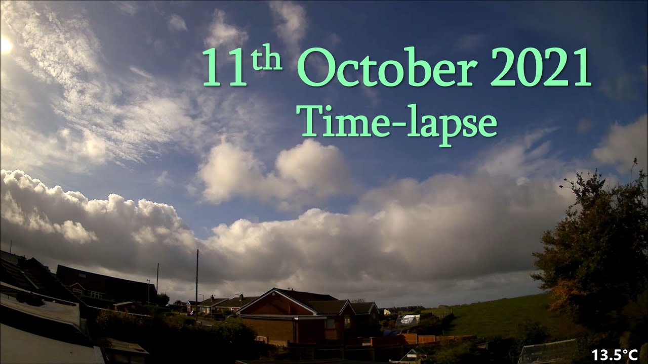 11 October 2021 Time-lapse