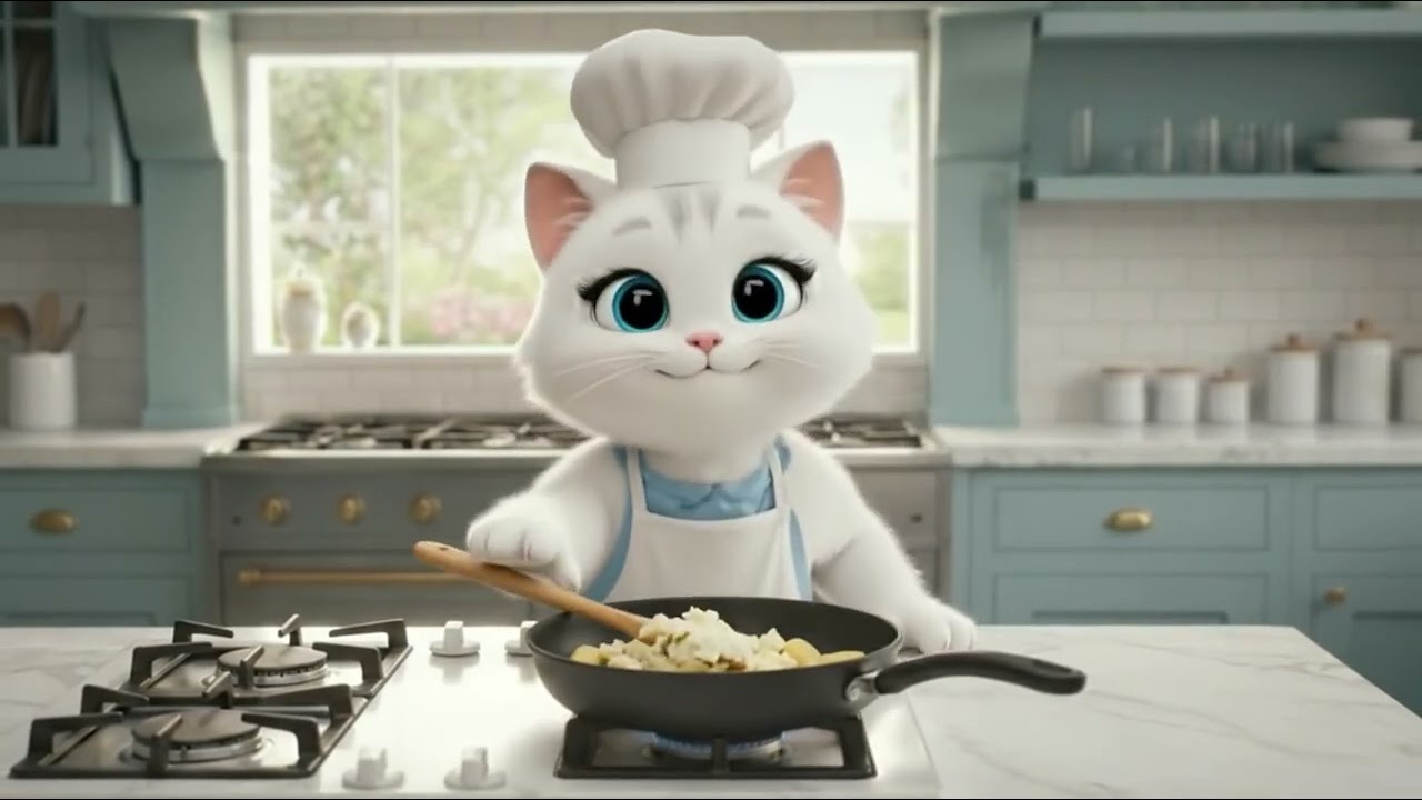 Cute Cat Mimi Makes Crispy Aloo Samosa 😸🐾 | Ready-Made Samosa Sheets Recipe 