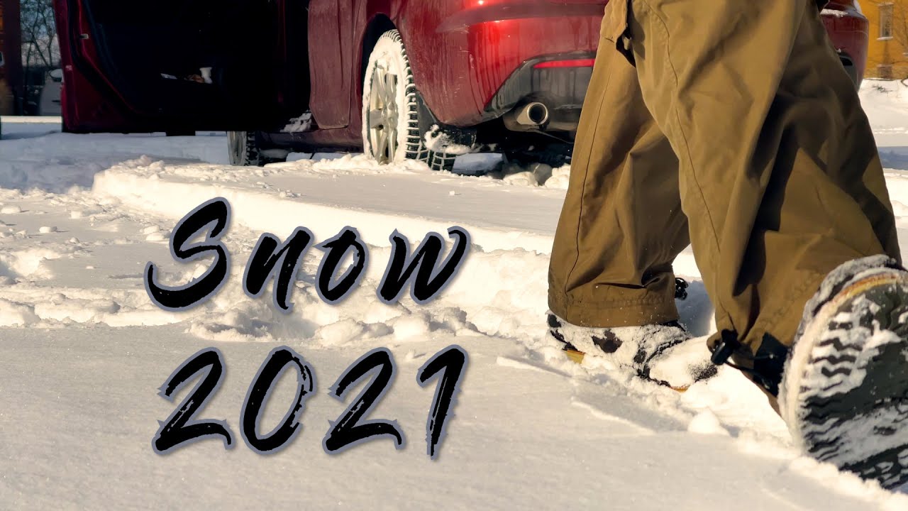 First snow in 2021 - Montreal