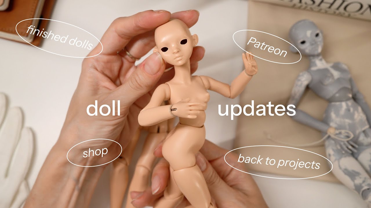 Updates on my dolls, Patreon and shop launch ♥