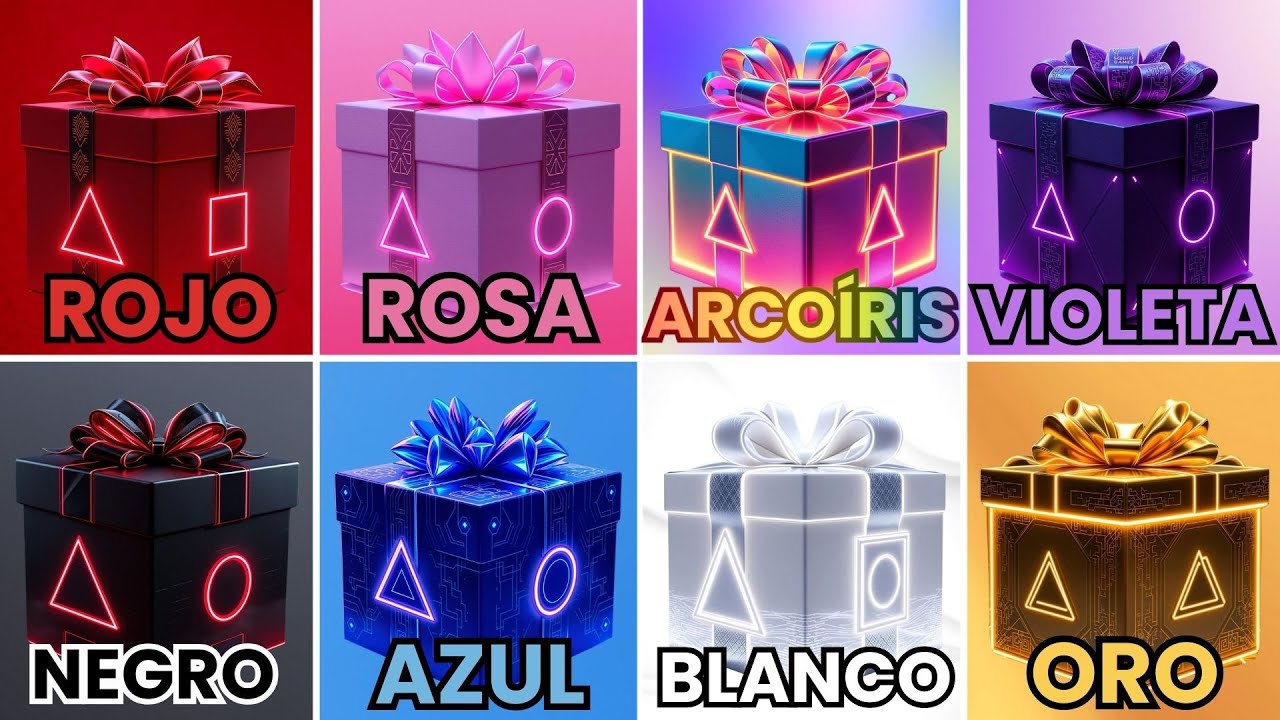 ELIGE TU REGALO DE 8 🎁 EDICIÓN EL JUEGO DEL CALAMAR 2 🔺 CHOOSE YOUR GIFT 🦑 SQUID GAME 2