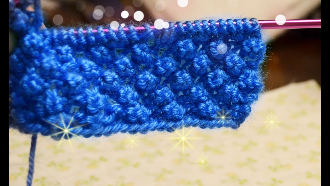 นิตติ้งลายเบอรี่ How to  knitting berry
