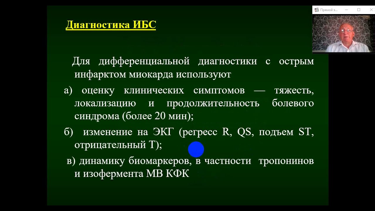 ИБС 2020. ДИФ.ДИАГНОСТИКА, ЧАСТЬ 2