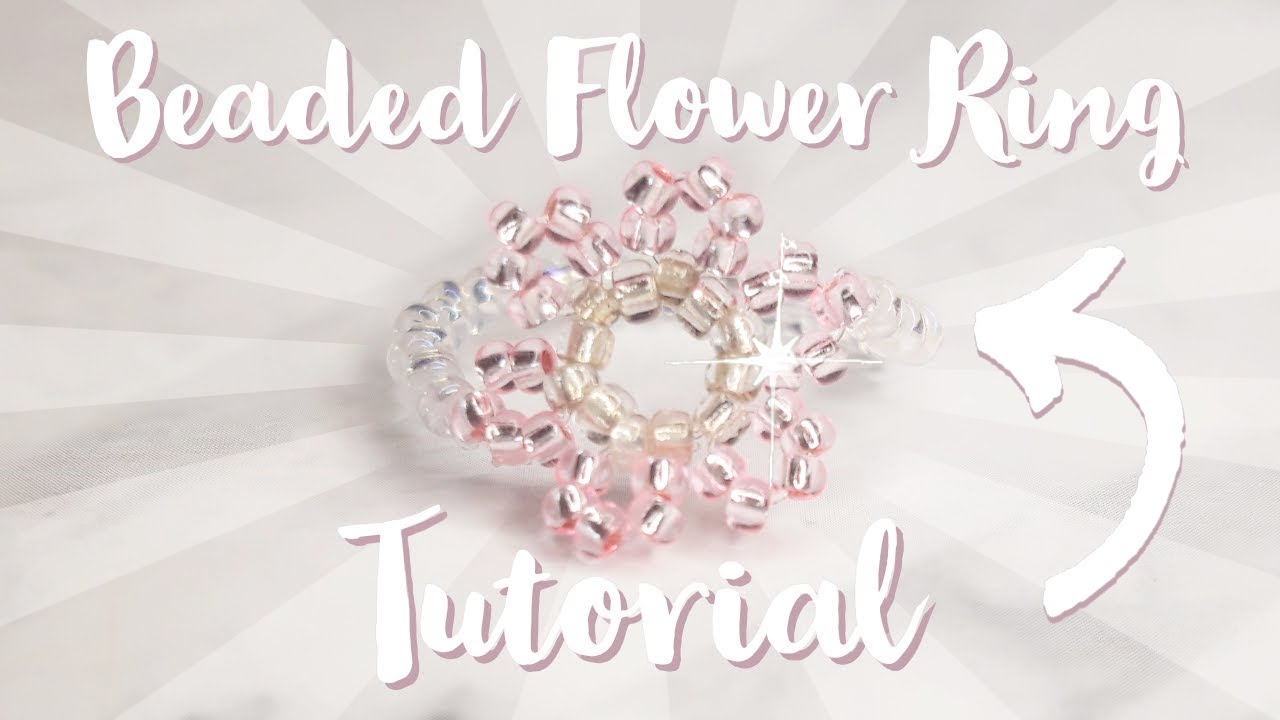 How To Make A Beaded Flower 🌸 Easy DIY Jewelry | Seed Bead Rings