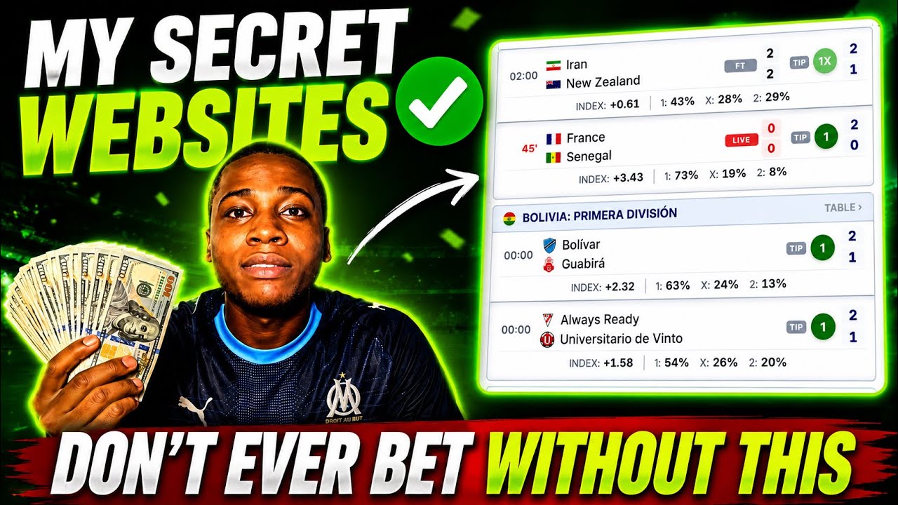 How I Use Football Websites To Find The Best Over 1.5, Over 2.5 & Win Predictions