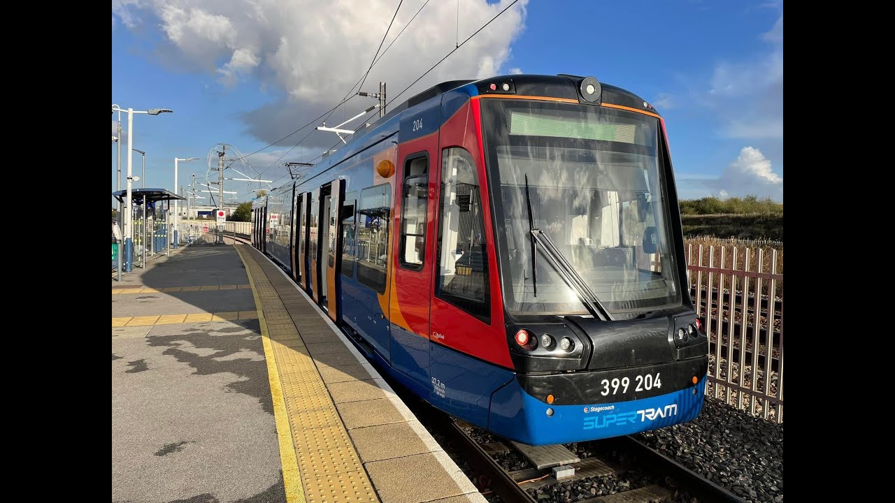 Sheffield Tram Train - Cathedral to Parkgate (Autumn 2022 Version)