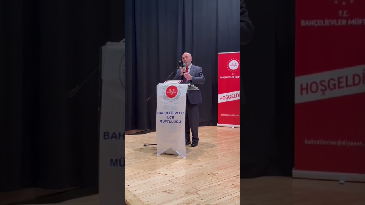 Yenibosna Merkez Kız Kuran Kursu İcazet Merasimi Açılış Konuşması
