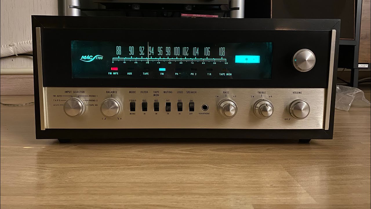 McIntosh MAC 1700 Tannoy GRF memory HW