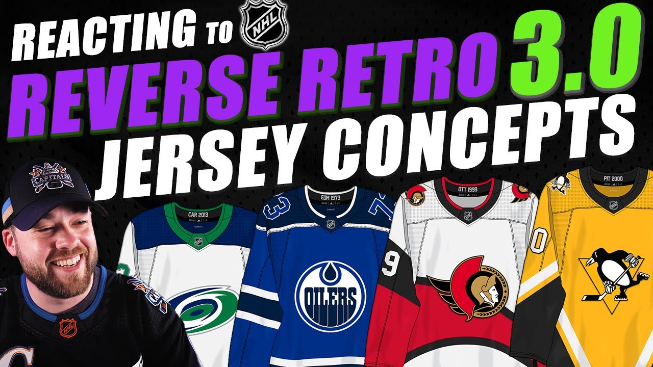 NHL Reverse Retro 3.0 Jersey Concepts!