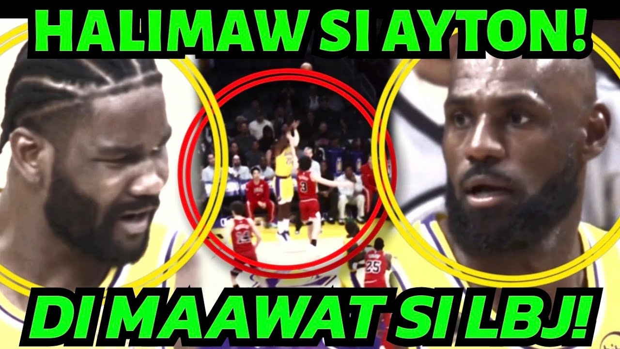 WOW! BUMALIK ANG ANGAS NI DEANDRE AYTON, WALA MAKA AWAT KAY LBJ, DAMING 3 PTS PINASOK NI RUI! 🔥😮