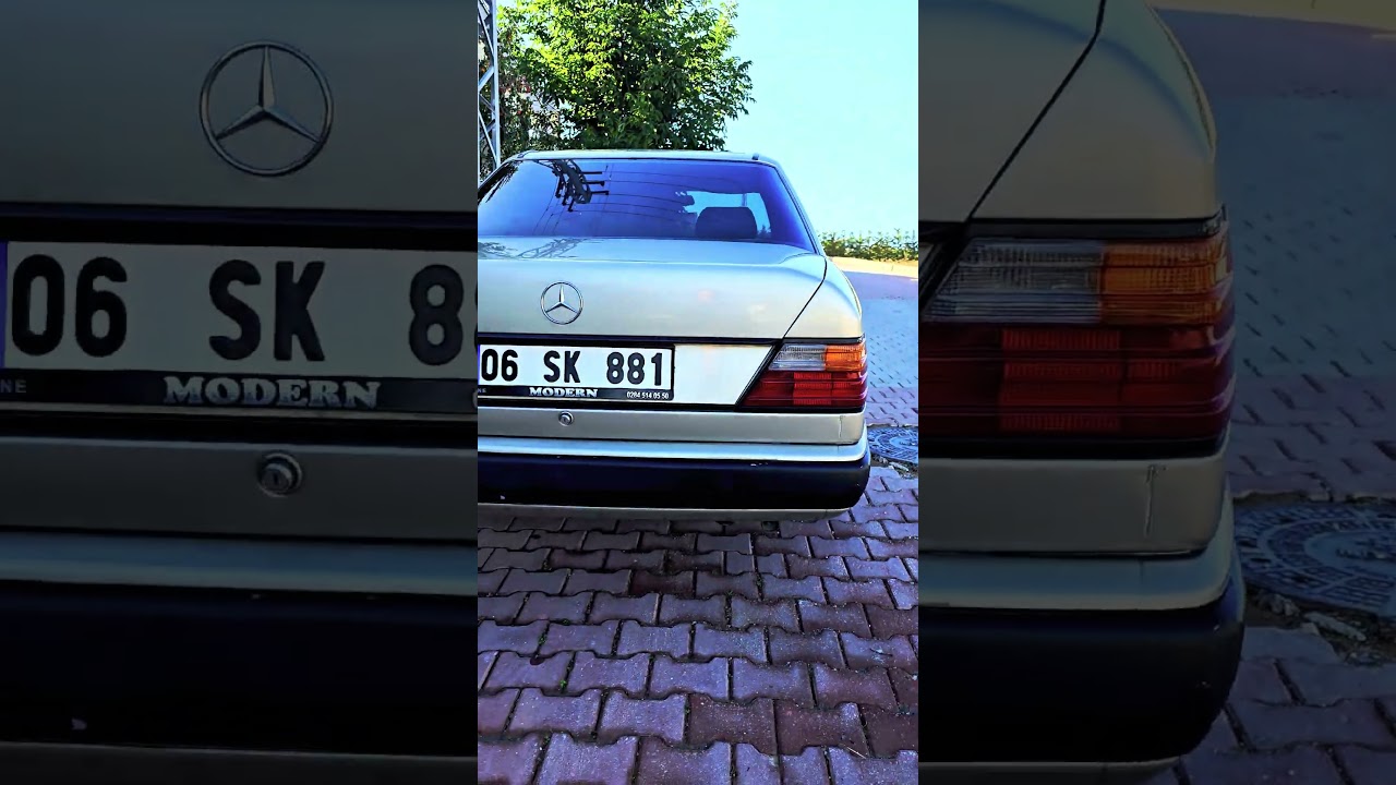 MERCEDES W124 BU EFSANE GERİ GELMEZ AMA YAŞIYACAK #mercedes #mercedesbenz #mercedesamg #mercedesf1