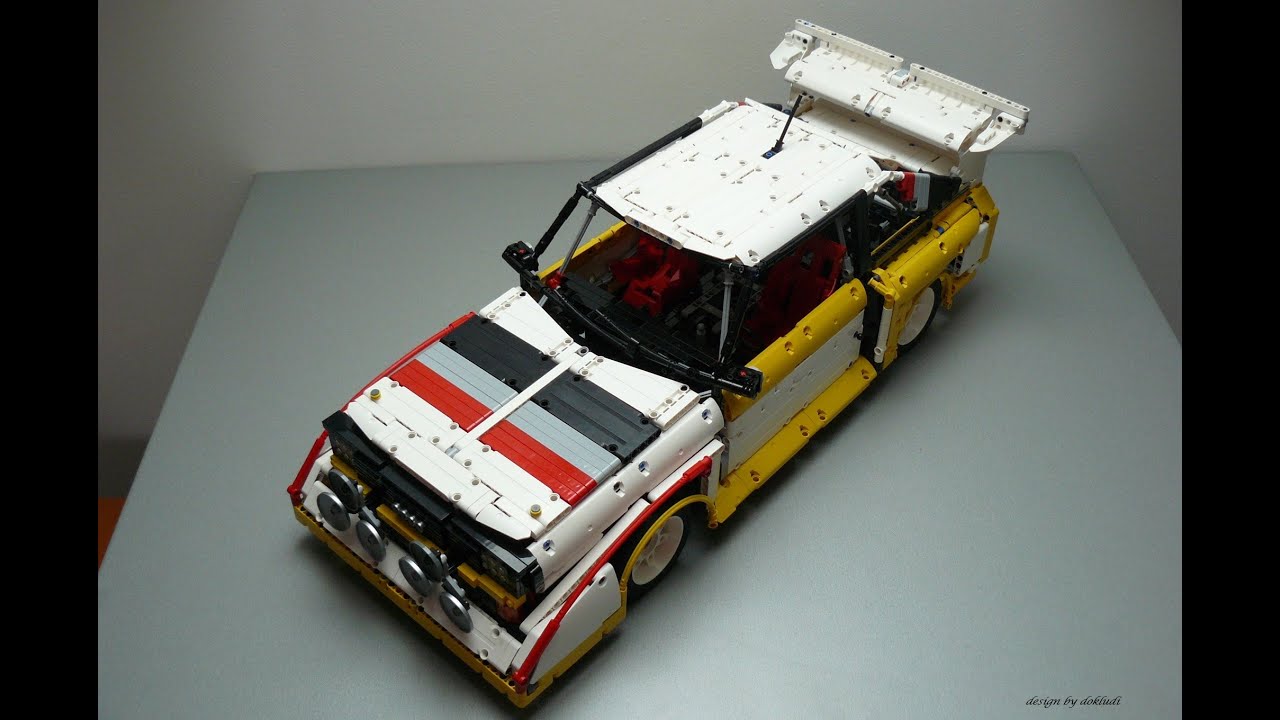 Lego Technic Audi S1 Quattro - Group B Monster - by dokludi