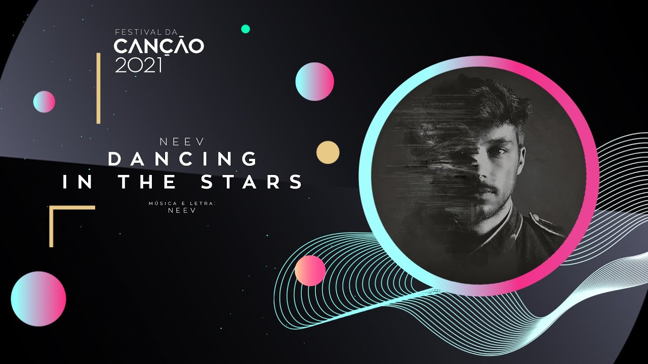 NEEV - Dancing in the Stars (Lyric Video) | Festival da Canção 2021