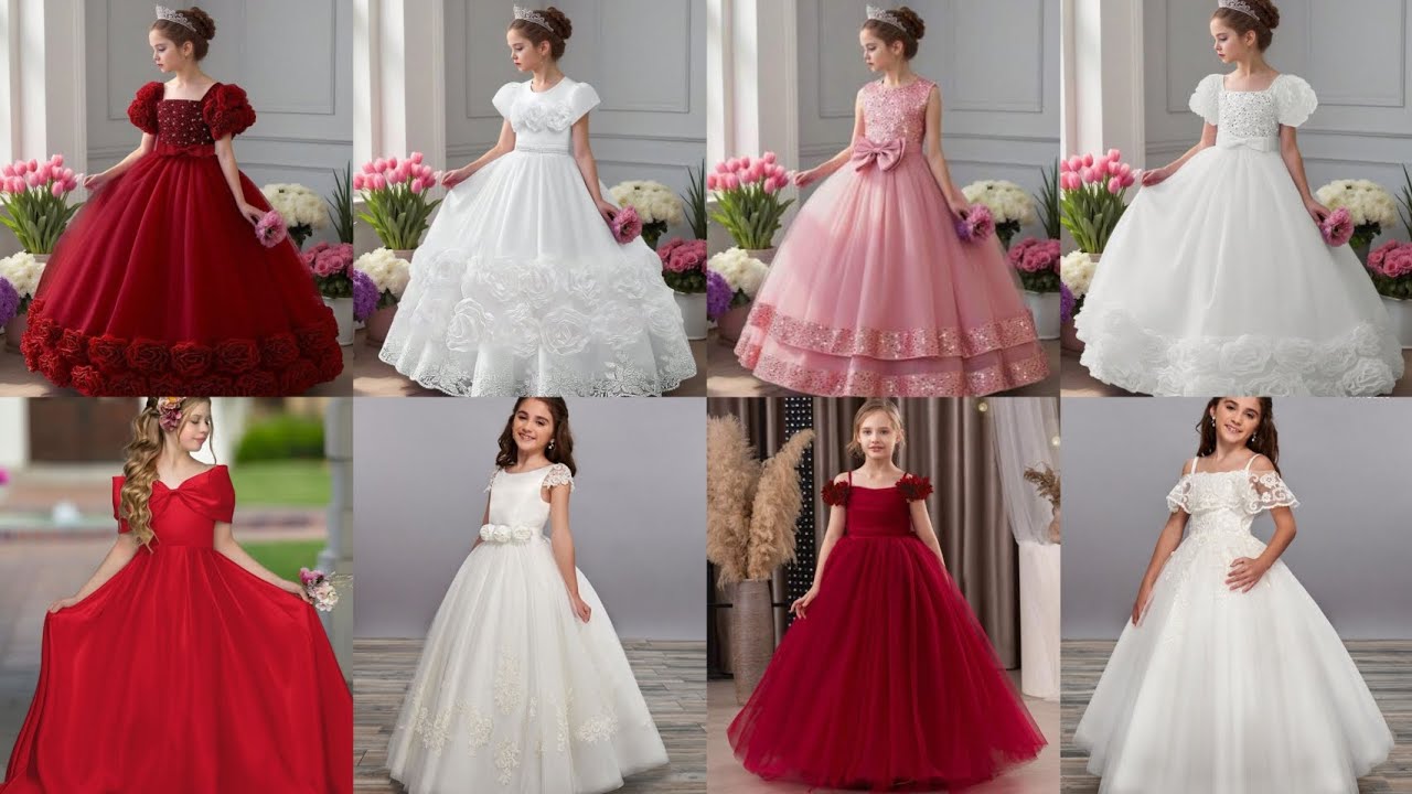 Most beautiful & trending wedding dress for girl design 2025