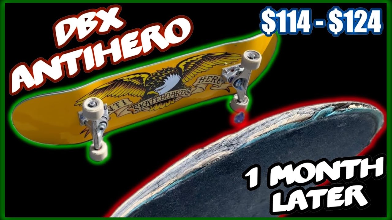 FULL DBX AntiHero Board Review (Deluxe Skateboards)