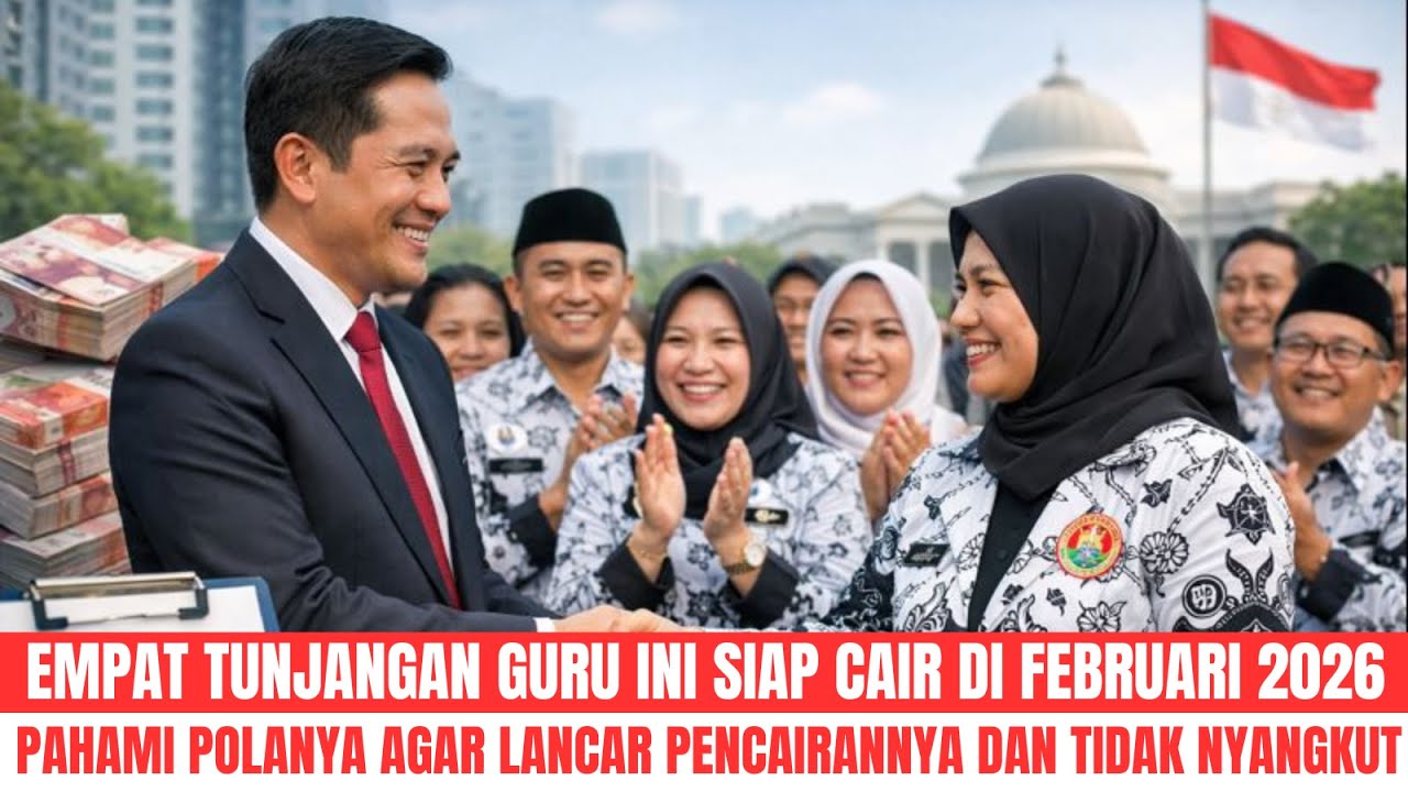 KABAR GEMBIRA: ADA 4 TUNJANGAN GURU YANG SIAP MENDARAT KEREKENING GURU DI FERBRUARI 2026 | AL KHOLIF