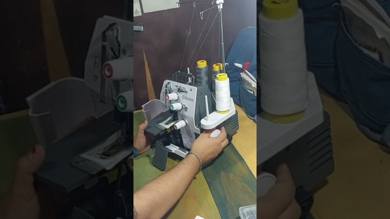 Unboxing y primera costura Collareta Interlock Gadnic
