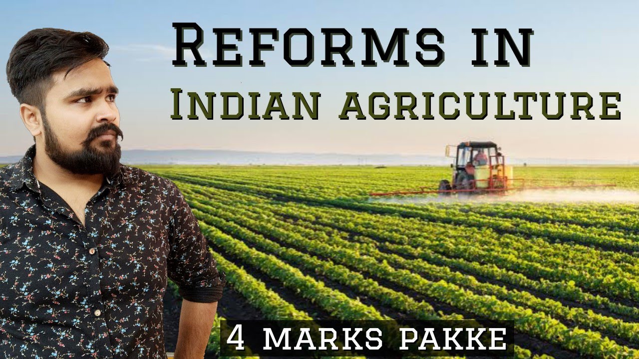 Reforms in indian agriculture | board exam 2020 | Economics | 4 mark guaranteed