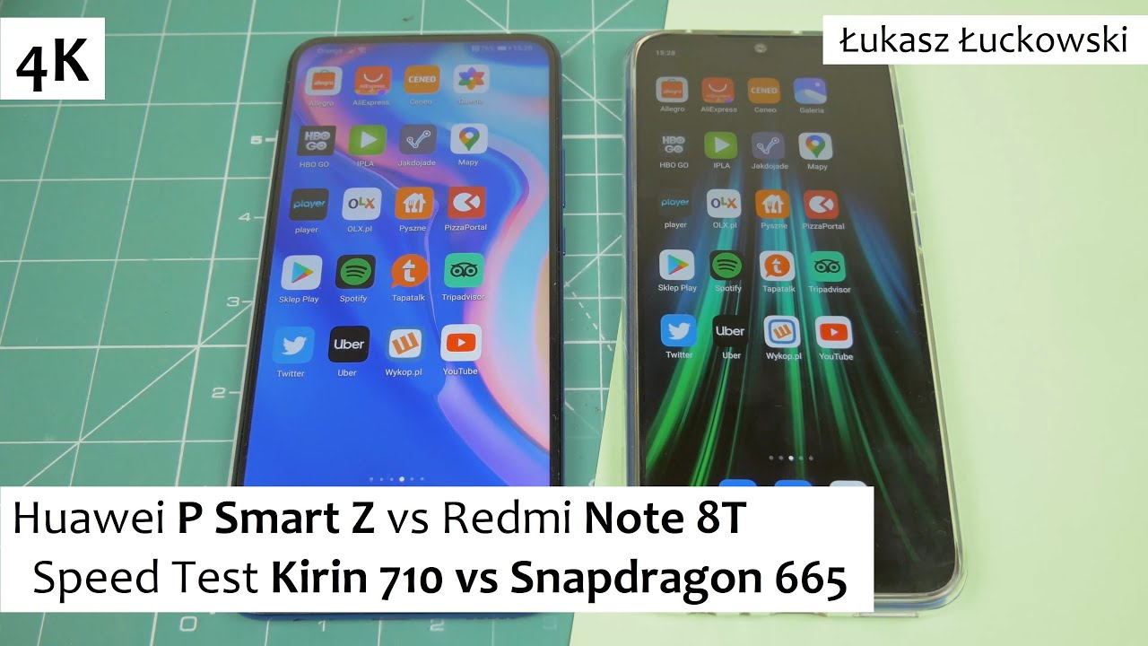 Huawei P Smart Z vs Redmi Note 8T ❗❗❗ | Speed Test | Kirin 710 vs Snapdragon 665
