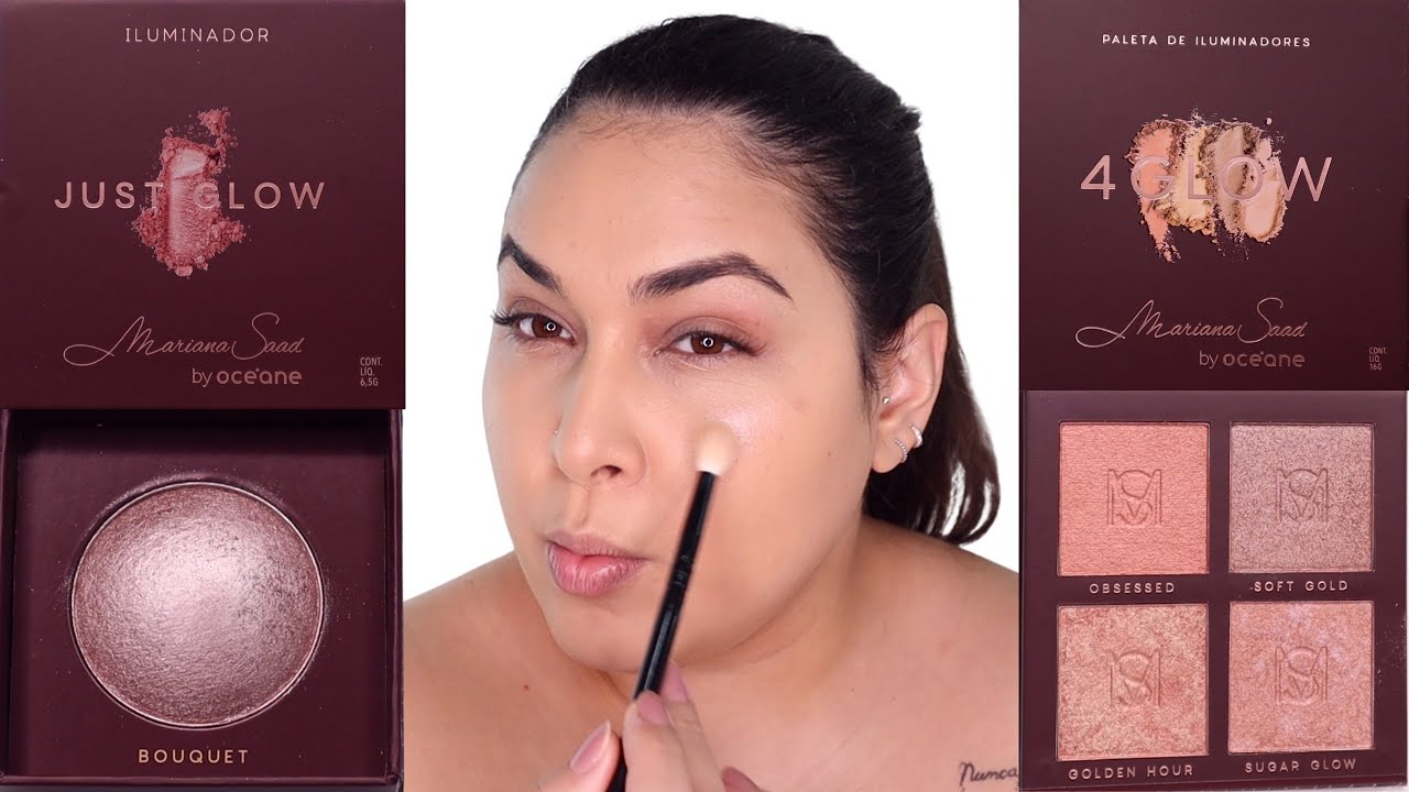 JUST GLOW e 4 GLOW - Iluminadores Mari Saad
