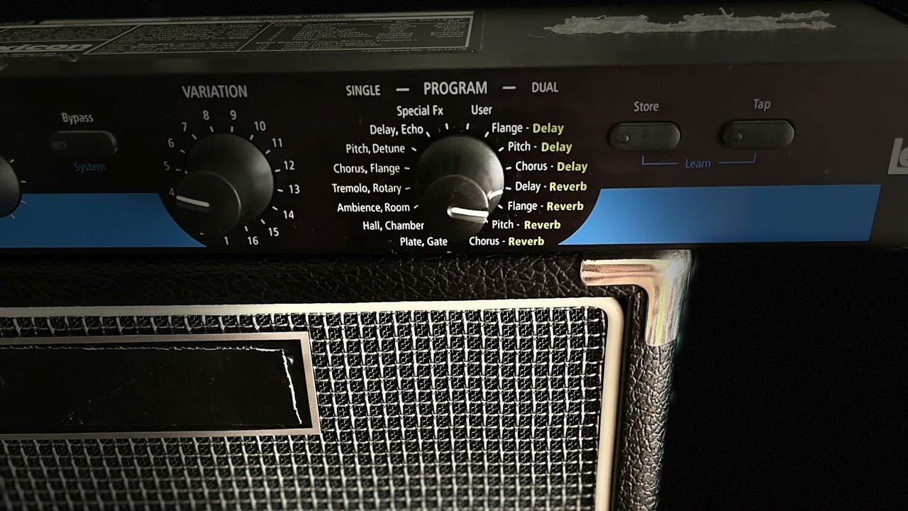 Lexicon MPX 100 (Delay Reverb) Patches 1-16 50% Mix