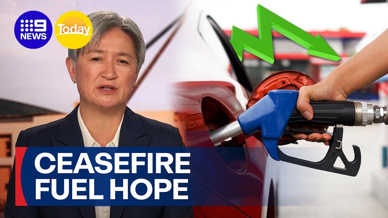 Relief for fuel crisis if U.S.-Iran ceasefire holds for over two weeks | 9 News Australia