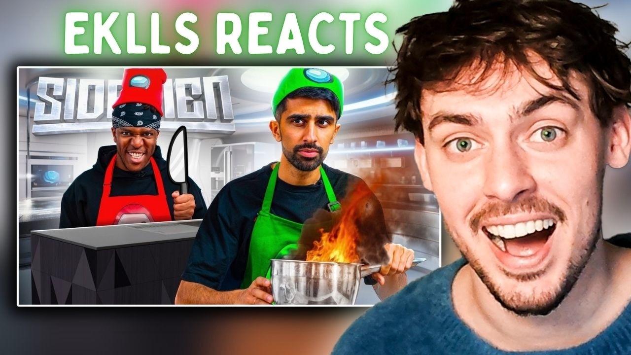 SIDEMEN AMONG US COOKING CHALLENGE (Reaction)
