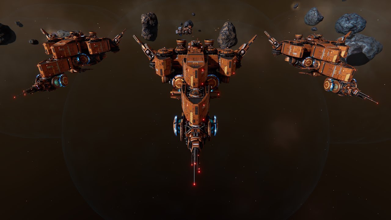 Building my smallest and cheapest battleship then deployed three of it (my 10th ship!) - ERA ONE