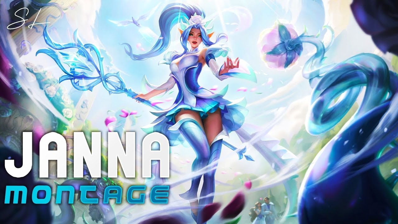 Janna Montage | The Storm's Fury | Janna Carry | Janna Outplays | LoL Season 12 |