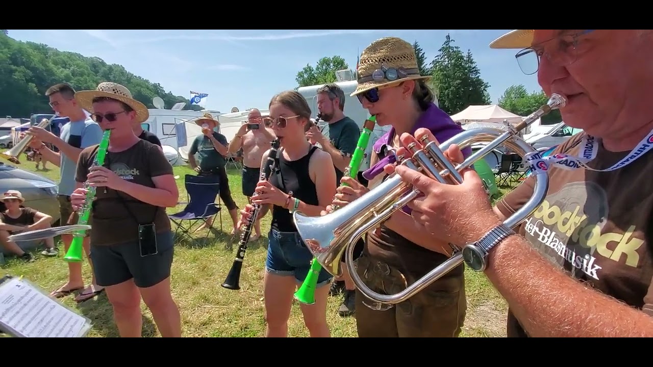 Clara Polka - Woodstock der Blasmusik 2024 Campingplatz
