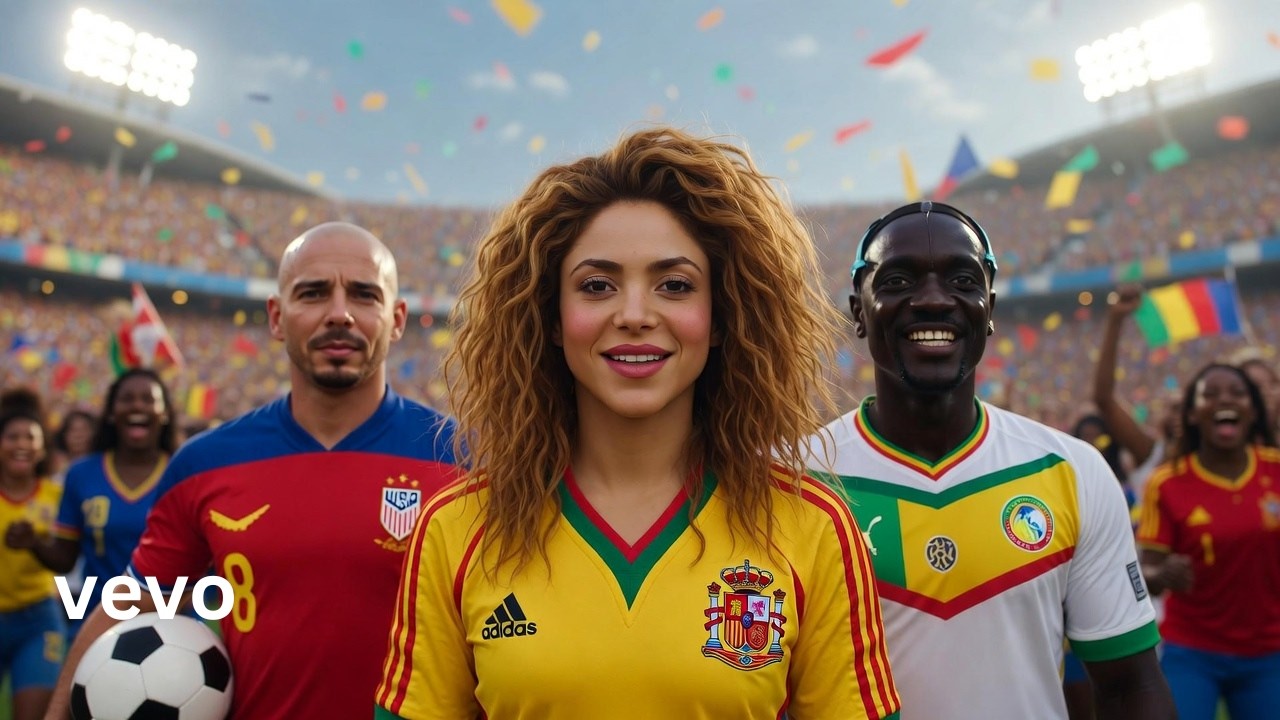 FIFA World Cup 🏆⚽🌍 – Victory In My Veins | Shakira ft. Pitbull & Akon 2026