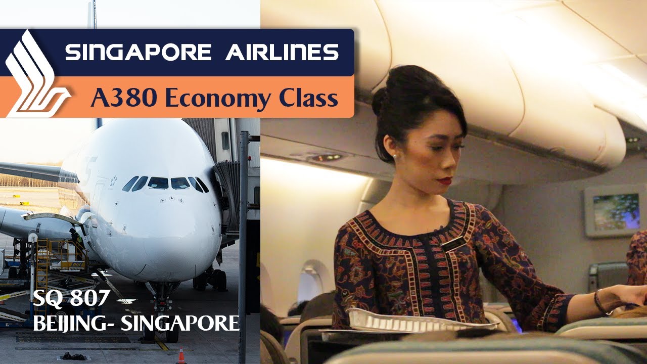 Singapore Airlines A380 Flight Report | SQ807 Beijing ✈ Singapore