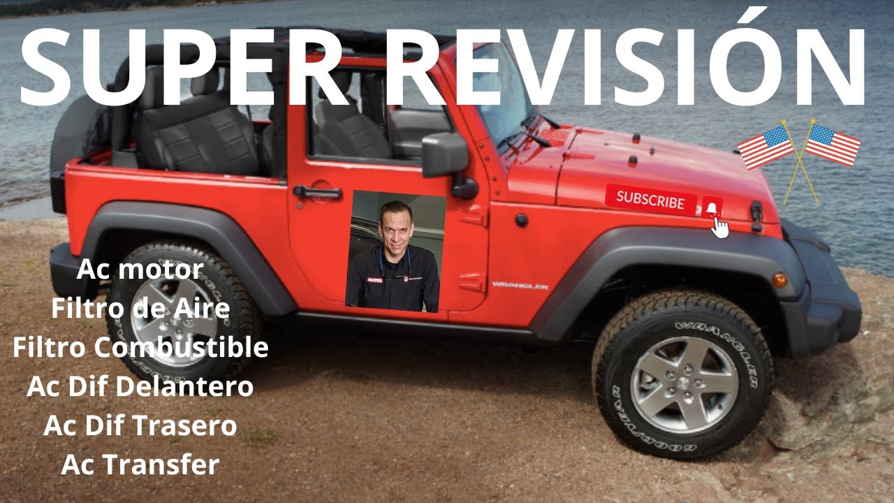 Como Cambiar JEEP WRANGLER Aceite Diferencial, Transfer  y todos los filtros. Mantenimiento Jeep.