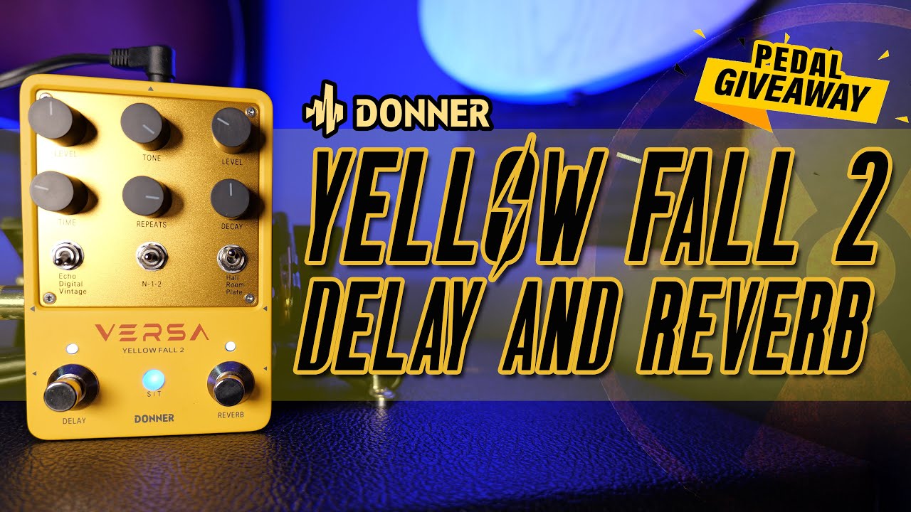Is This the BEST Budget Reverb & Delay Pedal? Yellow Fall 2 by Donner