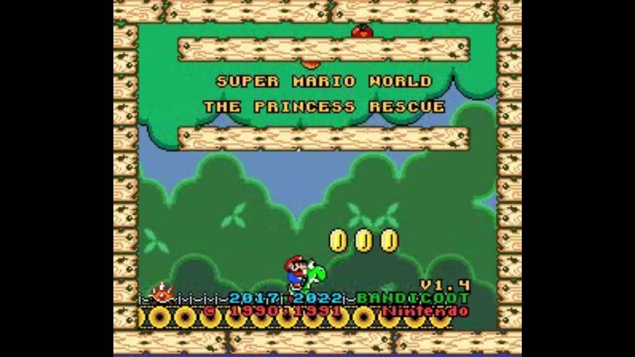 SMW Hack Longplay - Super Mario World: The Princess Rescue