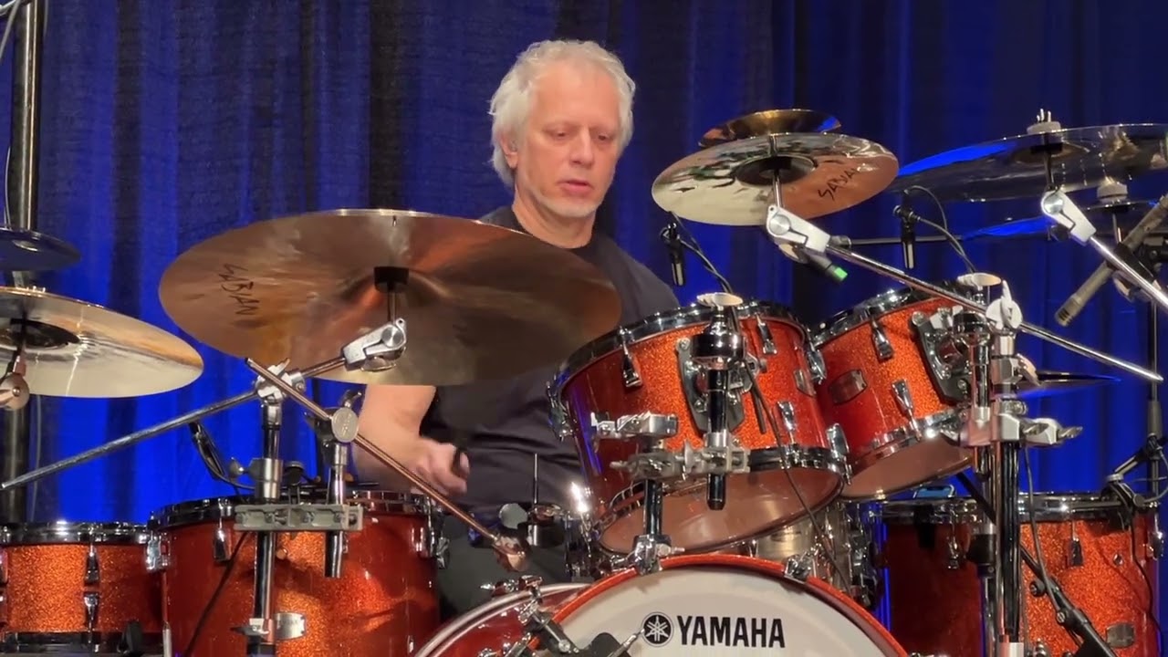 Dave Weckl performs  at Pasic 22 in Indianapolis, Indiana
