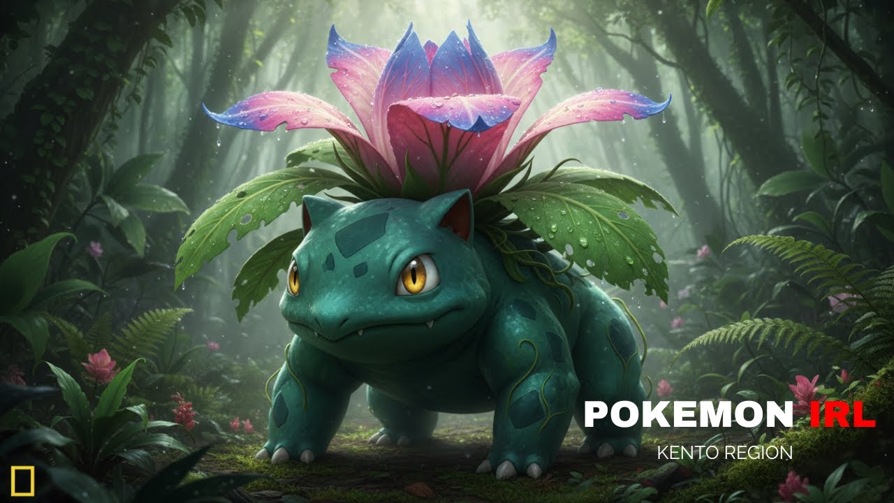 Pokémon In Real Life | All 151 Pokémon of Kanto (Ultra-Realistic AI) part 1